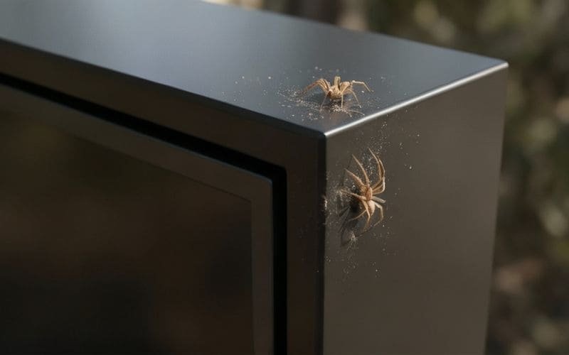 Dust-proof and insect-proof outdoor TV enclosure cabinet