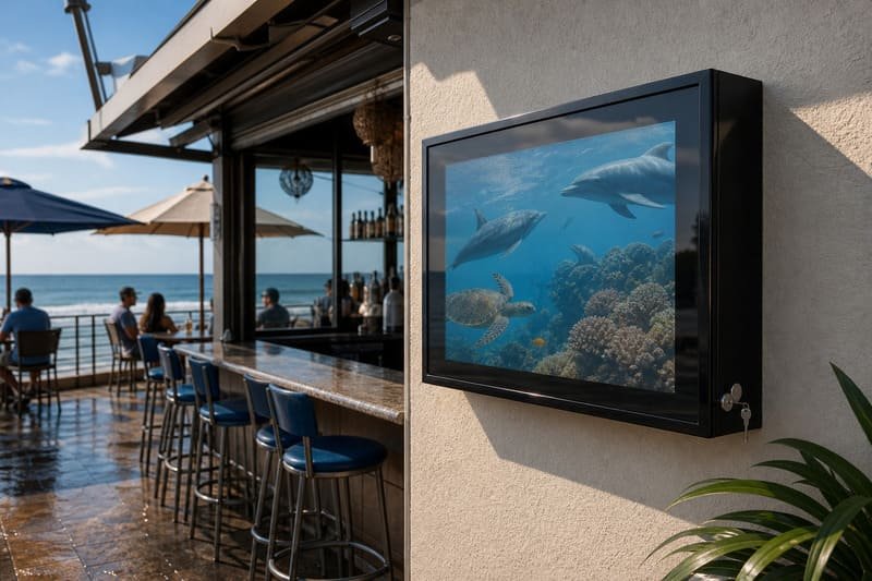 outdoor tv enclosure risk multiplier cost comparison