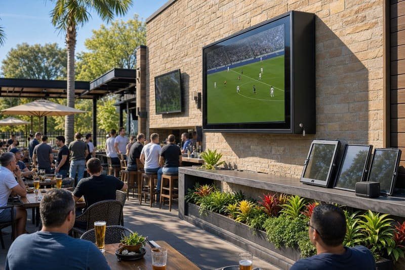 regular tv enclosure vs outdoor tv 3 cycle cost comparison
