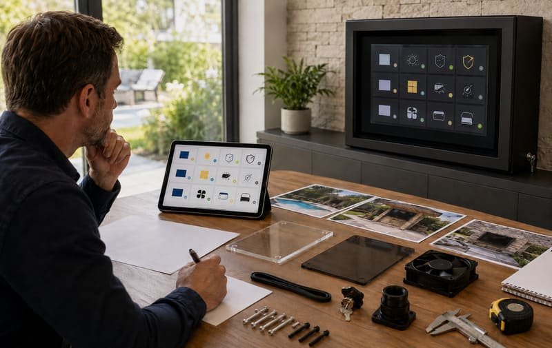 Alıcı, PC dərəcəsi, UV müalicəsi, qalınlıq, optik aydınlıq, aparat və hava axını ilə bağlı polikarbonat xarici TV korpusu təchizatçısının suallarını nəzərdən keçirir